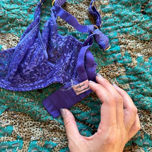 Agent Provocateur bra and panty set 34C and size 3 - Picture 3 of 4